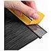 Spazzole per porte autoadesive 2 pcs Marrone 100 cm - Foto miniatura 7
