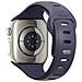 Cinturino Sport Impermeabile 42 Mm Per Apple Watch Modello Tempo Band, Viola - Foto miniatura 1