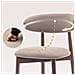 Set Da 4 Sedie Da Pranzo, Robuste Ed Eleganti, In Stile Minimalista Scandinavo, Ideali Per Sala Da Pranzo E Cucina - Color Cammello - Foto miniatura 3