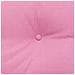 Cuscino per Schiena Rosa 100 x 24 x 50 cm Tessuto - Foto miniatura 8