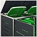 Stoccaggio contenitore a ruote Antracite 276 x 77,5 x 112,5 cm - Foto miniatura 5