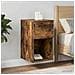 Armadietto per letto Rovere Fumo 29 x 31,5 x 49 cm - Foto miniatura 2