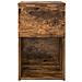 Armadietto per letto Rovere Fumo 29 x 31,5 x 49 cm - Foto miniatura 5