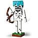 Minecraft 21594 Scheletro, Action Figure Giocattolo di Mob con Elmo di Diamante, Arco e Frecce, Base in Erba, Regalo 10+ - Foto miniatura 11