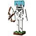 Minecraft 21594 Scheletro, Action Figure Giocattolo di Mob con Elmo di Diamante, Arco e Frecce, Base in Erba, Regalo 10+ - Foto miniatura 14