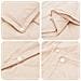 Piumone Beige 155 x 220 cm Fibra di kapok - Foto miniatura 6