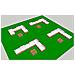 Set Divani da Giardino 8 pz con Cuscini in Polyrattan Marrone - Foto miniatura 6