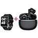 Smartwatch Kix-m Con Funzione Audio / Con Cuffie Tws Tutti Nero - Foto miniatura 1