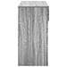 Consolle Sonoma grigio 96,5 x 38 x 75 cm Legno multistrato - Foto miniatura 5
