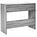 Consolle Sonoma grigio 96,5 x 38 x 75 cm Legno multistrato - Foto miniatura 6