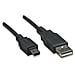 ICOC MUSB-AA-030 - Cavo USB 2.0 A maschio / mini B 5 pin maschio 3 m Nero - Foto miniatura 1