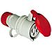 Presa Ind. "3p+t" 16a Red Ip44 - Foto miniatura 1