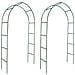 Set 2 Archi da Giardno in Ferro per Piante Rampicanti - Foto miniatura 1