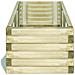 Fioriere Piantatore Rettangolare In Legno 120 X 40 30 Cm - Foto miniatura 2