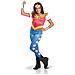 Costume Ragazza Wonder Woman Superhero Girls 8 A 10 Anni - Foto miniatura 1