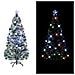 Albero di Natale Preilluminato con Supporto 150 cm Fibra Ottica - Foto miniatura 1