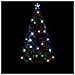 Albero di Natale Preilluminato con Supporto 150 cm Fibra Ottica - Foto miniatura 2