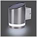 Lampada A Parete Solare Con Sensore 0,5w Argento Gws-002-ds - Foto miniatura 2