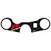 Adesivo 3d Protezione Piastra Sterzo Compatibile Con Gsxr 600 E 750 2006-16 - Foto miniatura 1