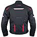 Giacca Moto Sport Tessuto Protezioni Ce Impermeabile Ventilata Rosso M - Foto miniatura 3