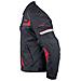 Giacca Moto Sport Tessuto Protezioni Ce Impermeabile Ventilata Rosso M - Foto miniatura 4