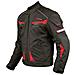 Giacca Moto Sport Tessuto Protezioni Ce Impermeabile Ventilata Rosso M - Foto miniatura 5