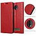Custodia Compatibile Con Motorola Moto Z4 In Rosso Mela - Coperchio Protettiva Con Chiusura Magnetica, Funzione Stand E Tasca Per Le Carte - Foto miniatura 5