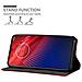 Custodia Compatibile Con Motorola Moto Z4 In Rosso Mela - Coperchio Protettiva Con Chiusura Magnetica, Funzione Stand E Tasca Per Le Carte - Foto miniatura 7