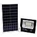 V-tac Vt-100w Faro Led 100w Autoalimentato Nero Con Pannello Solare 35w E Telecomando 6000k Ip65 - Sku 94012 - Foto miniatura 1
