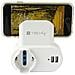 IPW-USB-1A2PC - Adattatore Presa bipasso / Schuko 2 USB 1A con porta telefono - Foto miniatura 1