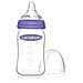 Vetro Biberon Ecologico Con Naturalwave Tettarella A Flusso Lento (160 Ml) Di Alimentazione Riutilizzabile - Foto miniatura 2
