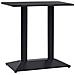 Gamba Per Tavolino Da Bar Nero 70x40x72 Cm In Ghisa - Foto miniatura 2