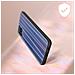 Cover Samsung A42 Bi-materiale Olografica Brillante Sottile Leggera Blu Notte - Foto miniatura 2