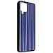 Cover Samsung A42 Bi-materiale Olografica Brillante Sottile Leggera Blu Notte - Foto miniatura 3