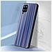 Cover Samsung A42 Bi-materiale Olografica Brillante Sottile Leggera Blu Notte - Foto miniatura 4