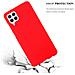 Custodia Compatibile Con Samsung Galaxy A22 4g / M22 / M32 4g In Frost Rosso - Coperchio Protettivo In Silicone Tpu Flessibile - Foto miniatura 7