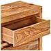 Cassettiera 60x33x75 Cm In Legno Massello Di Acacia - Foto miniatura 4