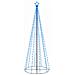 Albero di Natale a Cono Blu 310 LED 100x300 cm - Foto miniatura 1