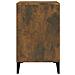 Scarpiera Rovere Fumo 102x36x60 Cm In Legno Multistrato - Foto miniatura 3