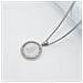 Collana Vintage In Acciaio Argento Della Vergine Maria - Collana Con Pendente Cattolico Da Donna - Foto miniatura 6
