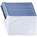 Buste Con Cerniera Per Documenti A4 Confezione Da 12 White - Foto miniatura 1