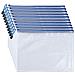 Buste Con Cerniera Per Documenti A4 Confezione Da 12 White - Foto miniatura 6