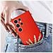 Cover Per Samsung S23 Ultra Semirigida Finitura Soft-touch Fast Cover Rossa - Foto miniatura 3