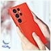 Cover Per Samsung S23 Ultra Semirigida Finitura Soft-touch Fast Cover Rossa - Foto miniatura 4