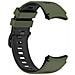 Cinturino Bicolore Per Samsung Galaxy Watch 4/5/6/6 Classic Green - Foto miniatura 1
