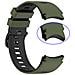 Cinturino Bicolore Per Samsung Galaxy Watch 4/5/6/6 Classic Green - Foto miniatura 2