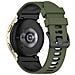 Cinturino Bicolore Per Samsung Galaxy Watch 4/5/6/6 Classic Green - Foto miniatura 4