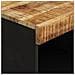 Credenza 85x33x107 Cm In Legno Massello Di Mango - Foto miniatura 2