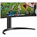 Monitor 34" LED Curvo 34WP65CP-B 3440x1440 Ultra WQHD Tempo di Risposta 5 ms - Foto miniatura 11