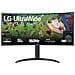 Monitor 34" LED Curvo 34WP65CP-B 3440x1440 Ultra WQHD Tempo di Risposta 5 ms - Foto miniatura 1